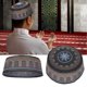 thumbnail image 5 of Sombrero Musulmán Bordado Arabia Saudita Hombres Sombreros Poliéster Algodón Negro Con Diseño De Ventilación Para Uso Diario, 5 of 7