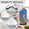 thumbnail image 4 of HELLHERO Food Processor Cover Floral 1Pcs Durable Dustproof for Women, 4 of 6