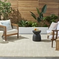 thumbnail image 4 of Nourison Essentials Outdoor Ivory Beige 5' x 7' Area Rug (5x7), 4 of 9