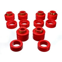 Energy Suspension Chevy Pickup 2&4Wd Body Mounts - Red