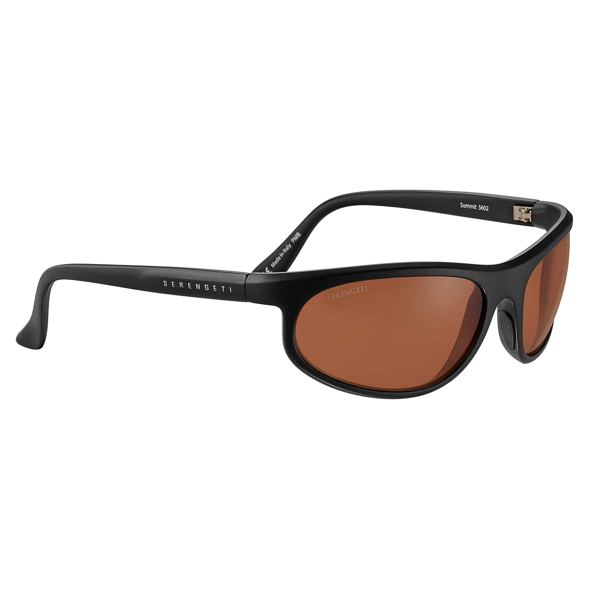 Serengeti Summit Drivers Wrap Around Sunglasses For Men Lightweight And Comfortable Matte Black Mena s Sunglasses With Mineral Glass Lenses And Pho