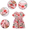 thumbnail image 1 of LYMAYTER Robe Décontractée pour Filles 2-7 Ans, Robe de Mode Élégante pour Enfants, Robes en Coton Fraîcheur Été, 1 of 8