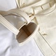 thumbnail image 2 of Bolso bandolera para mujer, monedero informal de PU con diseño de conejo y niñas (blanco), 2 of 9