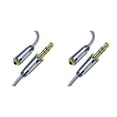 thumbnail image 4 of yingyy Phone Earphone Extender Cable 3.5mm Extension Cord Headphone Headset Braided Audio Cable, 2 Meter Grey 2m 2PCS, 4 of 6