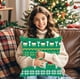 thumbnail image 5 of Christmas Pillow Cover Holiday Decorative Pillowcase Festive Decor for Sofa Bed Living Room Seasonal Home Decorations Throw Pillow Cover, 5 of 6