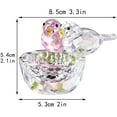 thumbnail image 5 of WYZCTTD Crystal Bird Figurine Collectible Art Glass Animal Figurines Table Home Decor, 5 of 6