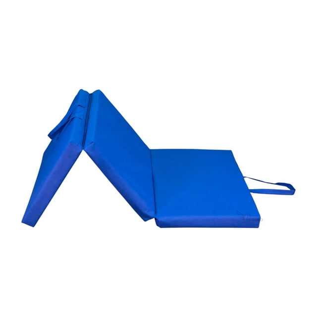 Colchoneta Para Ejercicio Vinil impermeable Pegaso Azul