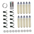 thumbnail image 4 of 10 velas LED navideñas sin llama, velas para ventana. 10 botones Con gancho, 4 of 8
