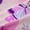 Pink Purple, variant on Erosebridal Flying Butterflies Black Out Curtains For Teens,Girls Spring Garden Flowers Curtains Pack of 2 (42x63 Each),Pink Purple