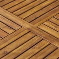 thumbnail image 3 of Noble House Casa 5 Piece Wooden Round Patio Dining Set in Teak and Gray, 3 of 8