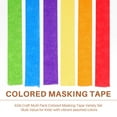 thumbnail image 6 of Masking Tape,6 Different Color Rolls- 1 Inch X 13 Yards (2.4Cm X 12M), 6 of 7