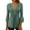 AG, variant on Womens Pleated Tunic Blouse V Neck 3/4 Sleeve Flowy Flare Fit Dressy Casual Button Down Top