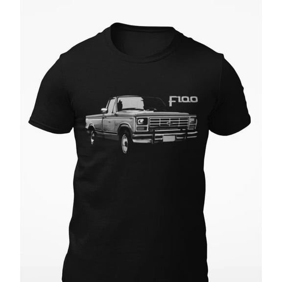 VINTAGE 1983 Ford F100 Styleside Pickup Truck Short-Sleeve Unisex T-Shirt