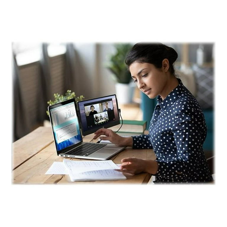 SideTrak Monitor portátil acoplable giratoria IPS de 12.5 | Compatible con  sistemas operativos de Mac, PC, Chrome | Todos los tamaños de laptops 