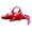 Red, variant on New Trendy Crocodile Shape Handbag for Women,Europe and Fashion Designer Female Casual Shoulder Crossbody Bag