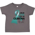 thumbnail image 3 of Inktastic I Wear Teal for My Grandma Boys or Girls Toddler T-Shirt, 3 of 5