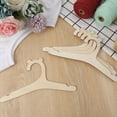 thumbnail image 7 of 10 Pack Wooden Children's Hangers Non Slip Coat Hangers Baby Clothes Hangers Kids Hanger with Cute Bear Ears & Shoulder Notches for Kids' Coats, Suits, Pants and Jackets,Topboutique, 7 of 7