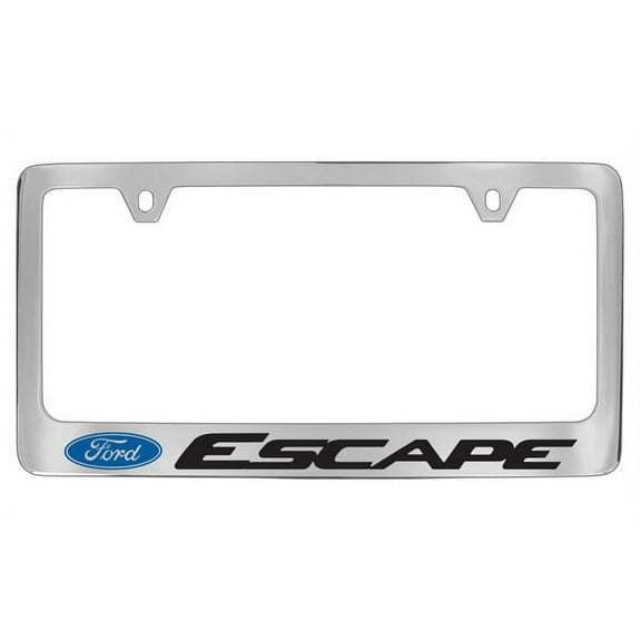 Ford Escape Chrome Plated Metal License Plate Frame Holder