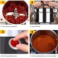 thumbnail image 4 of 2000W Electric Grain Grinder Stainless Steel Commercial Dry Mill Ultra-Fine Powder  for Wheat Rice Corn Spices Coffee High-Speed Flour Maker Home Kitchen Professional Use, 4 of 7