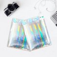 thumbnail image 4 of Holographic Metallic Bubble Mailers, 6.5 x 9 Inches. Pack of 350 Bright Metallic Bubble Envelope. Self-Seal Foil Shipping Envelopes. Waterproof Poly Mailers Metallic for Small Business, 4 of 4