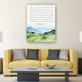 thumbnail image 2 of Hebrews 12 1-2 Bible Quotes Wall Art Mountain Nature Wall Art Prints Canvas For Bedroom Office Framed 16×24 in, 2 of 5