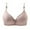 Gray, variant on Odeerbi Seamless Bras for Women 2025 No Underwire Printing Gathered Together Daily Underwear No Rims Gray