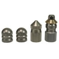 thumbnail image 4 of Aqua Mole 4pc Sewer Squad Deluxe Jetter Nozzle Kit 3/8" NPT 3000 PSI 4.8 Orifice, 4 of 4