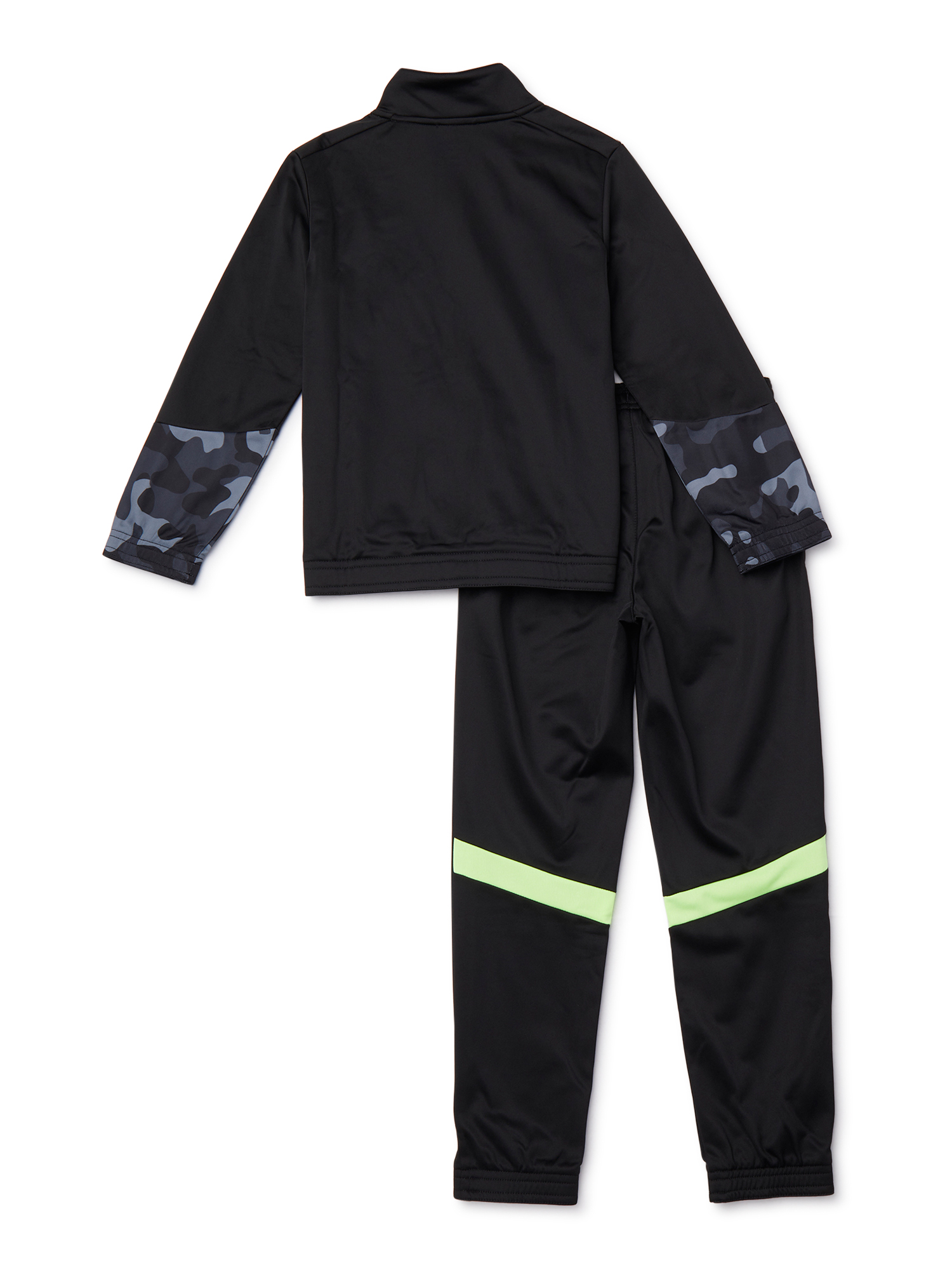 Athletic Works Boys Full Zip Jacket and Joggers 2-Piece Tracksuit, Sizes 4-16 - image 3 of 3