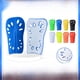 thumbnail image 1 of Protector de piernas de fútbol de doble capa para adultos, protector de piernas para niños, placa de inserción para entrenamiento al aire libre deportivo, placa protectora para pies, 1 of 5