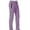 Purple, variant on Fartey Womens Summer Breathable Ice Silk Pants Elastic High Waisted Drawstring Quick Dry Pants Solid Color Loose Drape Straight Leg Trousers with Pockets,Purple,S-3XL