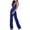 Blue, variant on Staron Women's Casual Sleeveless Jumpsuit Romper Backless Strappy Playsuit Party Club Night Out, Red L