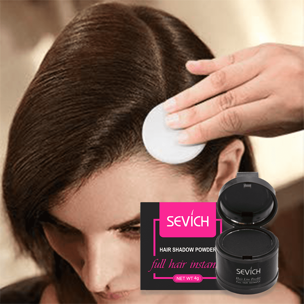Instantly Hair Shadow Sevich Hair Line Powder, Quick Cover Grey Hair