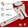 thumbnail image 2 of RDX F7 Gants de Boxe en Cuir, Rouge, 8oz, 2 of 7