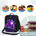 thumbnail image 4 of Geometry Dash Lunch Bags Insulated Lunch Box Container Adjustable Cooler Tote Bag Shoulder Bag, 4 of 8