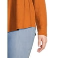 thumbnail image 4 of Terra & Sky Women’s Plus Size Waffle Swing Top, Sizes 0X-5X, 4 of 5