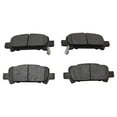 thumbnail image 4 of TRQ Rear Semi Metallic Brake Pad Set Kit LH & RH for Chevy Cadillac Pontiac BFA73621, 4 of 6