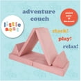 Little Nest Adventure Explorer Couch, Blush Pink for Toddlers