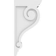 thumbnail image 3 of 5"W x 10"D x 20"H Standard Scroll Architectural Grade PVC Corbel, 3 of 9