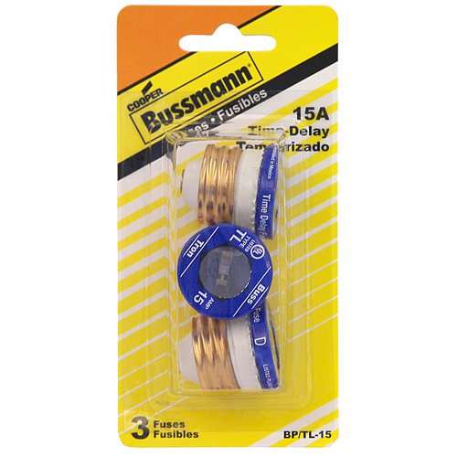 Cooper Bussmann Tl Plug Fuse 15 Amp