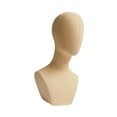 thumbnail image 4 of Soporte de cabeza de maniquí, soporte para sombrero, escaparate de tienda, exhibición de peluca profesional con cuello para collar, colgante de casco, 4 of 9
