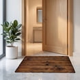 thumbnail image 3 of Wood Grain Diatom Mud Mat, 15.7in x 23.6in Absorbent Non-Slip Bathroom Rug Quick Dry Floor Pad, Modern Foot Mat for Shower Room Threshold, 3 of 3
