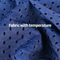 thumbnail image 4 of Mens Underwear Clearance AOEL EMENC Ice Silk Anti-wear Leg Anti-wear Open Crotch Long Boxer Shorts, 4 of 9