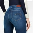 thumbnail image 3 of G-STAR RAW Women's Dark Aged Shape High Super Skinny Jeans (D07113), 3 of 4