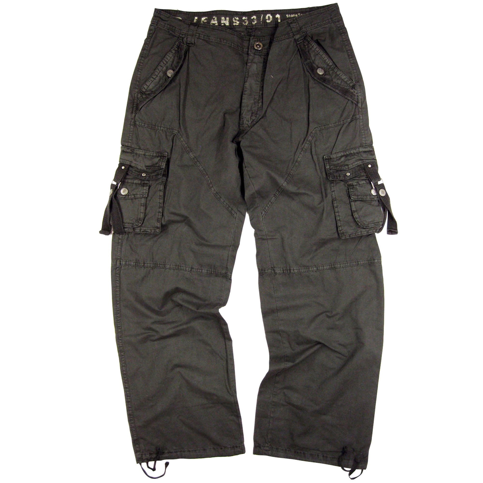 StoneTouch Men's Military-Style Cargo Pants.Have Many Pockets A8-Dk ...
