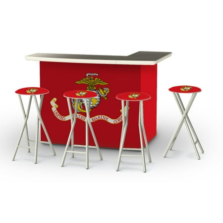 Best of Times Deluxe U.S. Package Patio Bar and Tailgating Center with 4 Bar