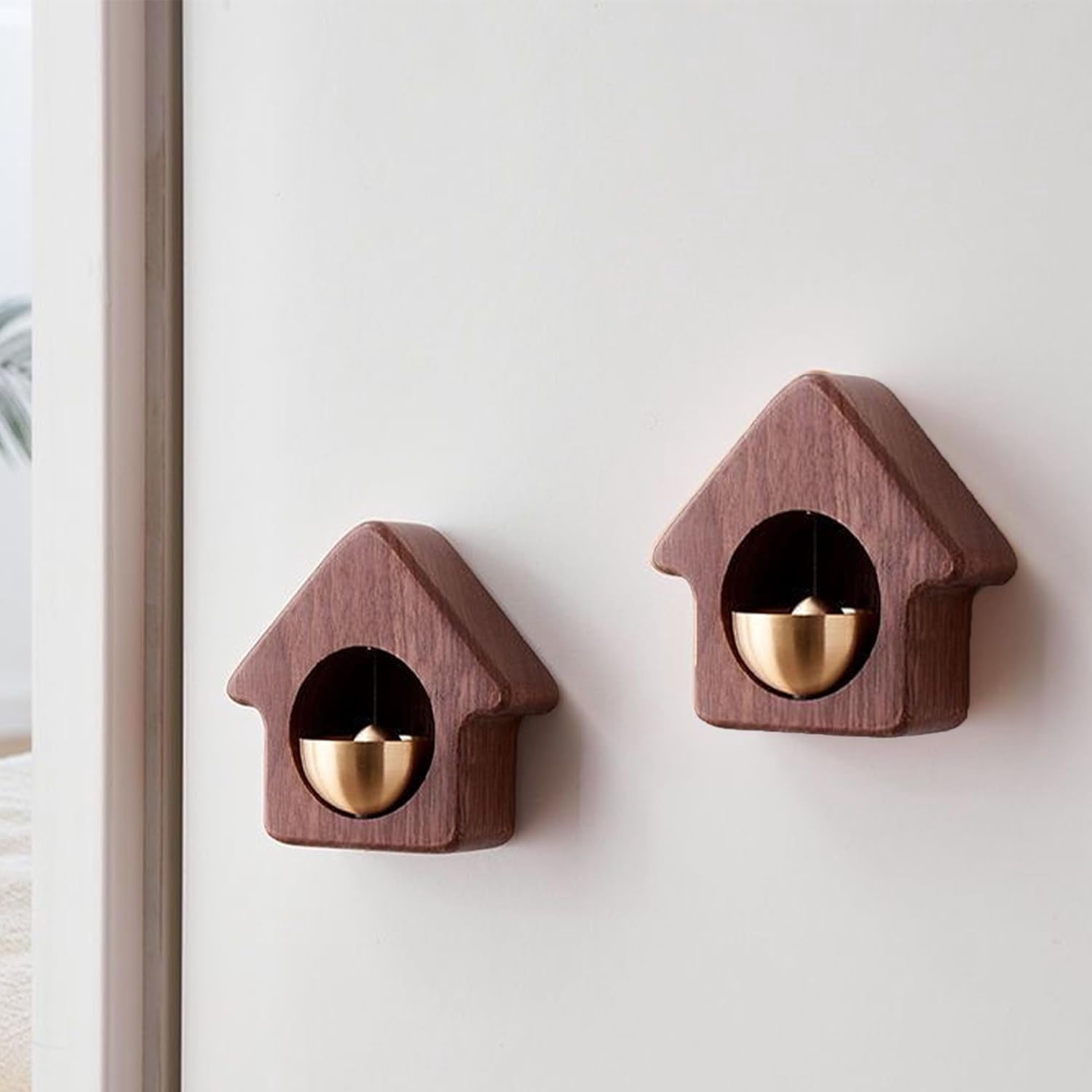 Shopkeepers Bell for Door Opening:Magnetically-Attached Doorbell Chime,Unique Ornaments and Hanging Decoration for Entry,Door Bells for Homes Business