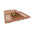 thumbnail image 1 of Cognac Housse de Grille de Tableau de Bord de Remplacement pour 2010-2016, Matériau ABS, Design Unique, Installation Facile, Accessoires de Coiffure, 1 of 8