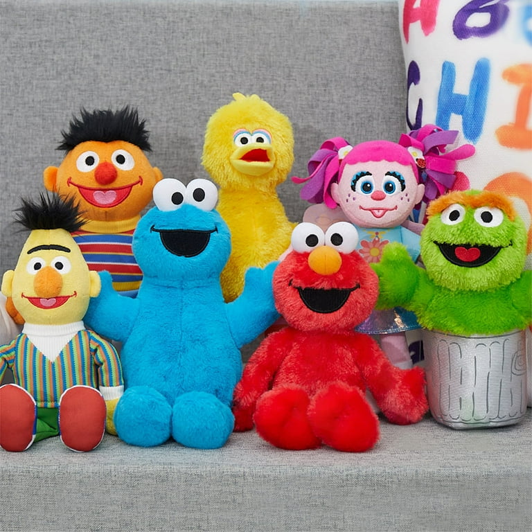Sesame Street Friends 8” 3-Pack Plush Set - Walmart.com