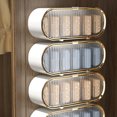 thumbnail image 5 of Wall Underwear Organizer Strong Plastic Dustproof Space Saving Wall Mount Drawer Organizer for Bedroom Home Bathroom White, 5 of 5