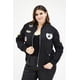 thumbnail image 2 of Chaqueta bomber Roman Fashion /Tallas Extras, 1532 (Negro) negro 42 Roman Fashion CH-TS-1532-NEGRO, 2 of 7